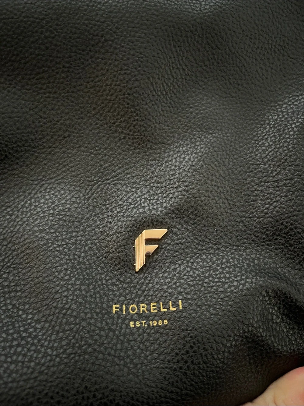 Fiorelli Black Structured Top-Handle Satchel